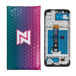 Frontal Tela Motorola Moto E20 IPS LCD NN C-Aro