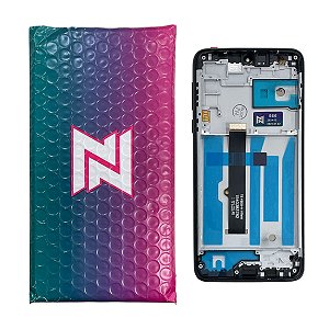 Frontal Tela Motorola Moto G8 Play - One Macro IPS LCD NN C- Aro