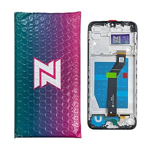 Frontal Tela Motorola Moto G8 Power Lite IPS LCD NN C- Aro