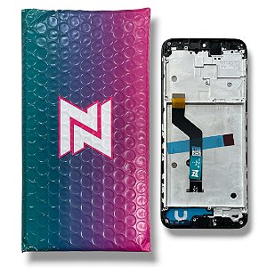 Frontal Tela Motorola Moto G9 Play - E7 Plus NN C- Aro