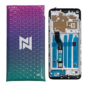 Frontal Tela Motorola Moto G9 Plus IPS LCD NN C- Aro