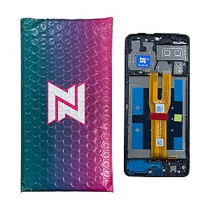 Frontal Tela Samsung A06 4G PLS LCD NN C-Aro
