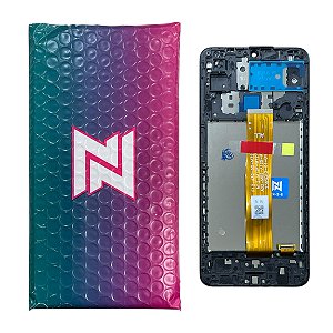 Frontal Tela Samsung A12 - M12 A125 / A127 IPS LCD NN C- Aro