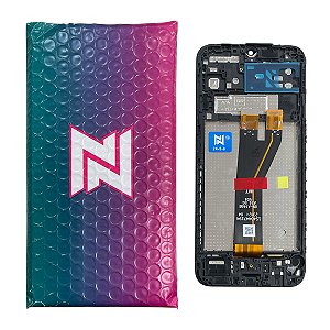 Frontal Tela Samsung A14 5G PLS LCD NN C- Aro
