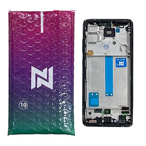 Frontal Tela Samsung A52 5G - A52s Preto Incell NN C- Aro