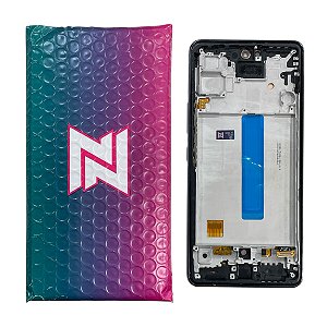 Frontal Tela Samsung A53 5G Oled NN C- Aro