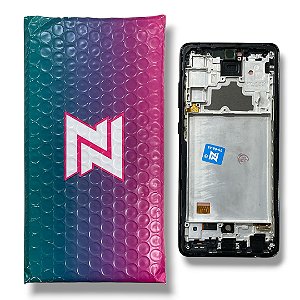 Frontal Tela Samsung A72 Incell NN C- Aro