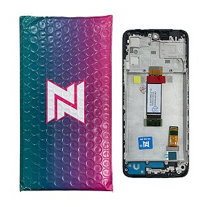Frontal Tela Xiaomi Redmi 12 - Poco M6 Pro 5G IPS LCD NN C- Aro