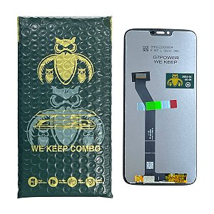 Frontal Tela Motorola Moto G7 Power Preto IPS LCD WeKeep