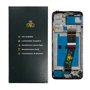 Frontal Tela Samsung A02s IPS LCD WeKeep C- Aro