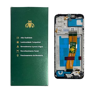 Frontal Tela Samsung A03s PLS TFT LCD WeKeep C- Aro