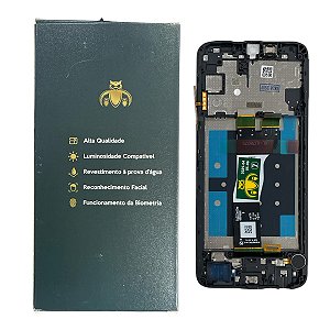 Frontal Tela Samsung A05s PLS LCD WeKeep C- Aro