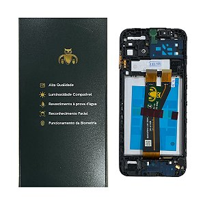 Frontal Tela Samsung A14 5G PLS LCD WeKeep C- Aro