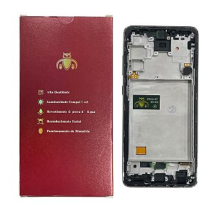 Frontal Tela Samsung A72 Oled WeKeep C- Aro