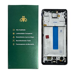 Frontal Tela Samsung A73 Incell WeKeep C- Aro