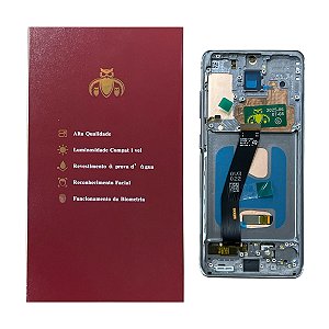 Frontal Tela Samsung S20 Oled WeKeep C- Aro