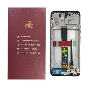 Frontal Tela Xiaomi Redmi 9A - 9C - 9i - 10A - Poco C3 - C31 IPS LCD WeKeep C- Aro