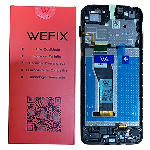 Frontal Tela Motorola Moto E13 IPS LCD Wefix C- Aro