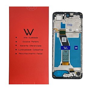 Frontal Tela Motorola Moto G04 - G04S IPS LCD Wefix C- Aro