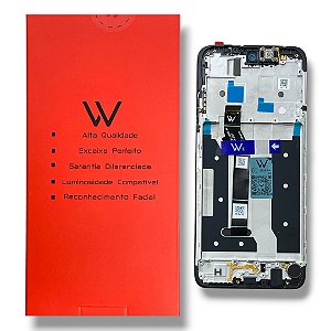 Frontal Tela Motorola Moto G35 IPS LCD Wefix C- Aro