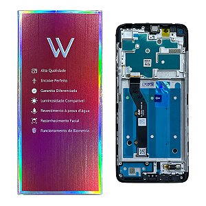 Frontal Tela Motorola Moto G9 Plus IPS LCD Wefix C- Aro