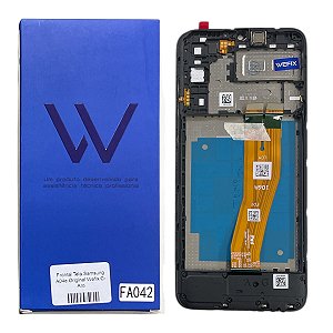Frontal Tela Samsung A04e PLS LCD Wefix C-Aro