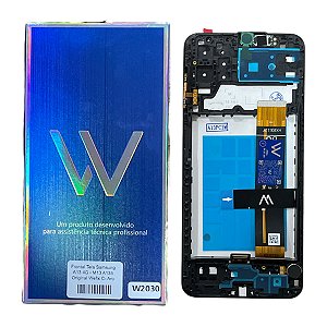 Frontal Tela Samsung A13 4G - M13 PLS LCD Wefix C- Aro