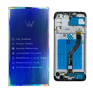 Frontal Tela Samsung A20S TFT LCD Wefix C- Aro