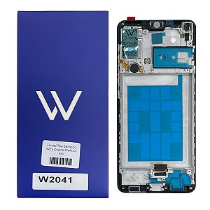 Frontal Tela Samsung A21s PLS TFT LCD Wefix C- Aro