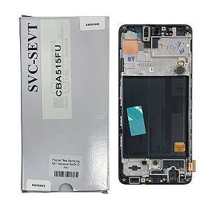 Frontal Tela Samsung A51 Oled Wefix C- Aro