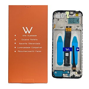 Frontal Tela Xiaomi Redmi 10C - 10 Power - Poco C40 IPS LCD Wefix C- Aro