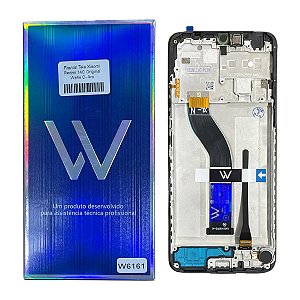 Frontal Tela Xiaomi Redmi 14C - Poco C75 IPS LCD Wefix C- Aro