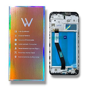 Frontal Tela Xiaomi Redmi 9 IPS LCD Wefix C- Aro