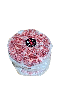 Hambúrguer de Acém Bovino Congelado e Temperado 120gr