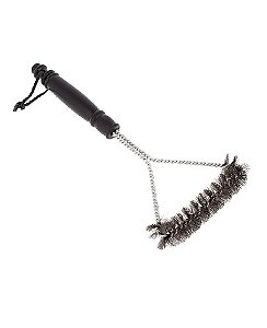 Escova  Limpador de Grelha de Cerdas de Ferro 30cm