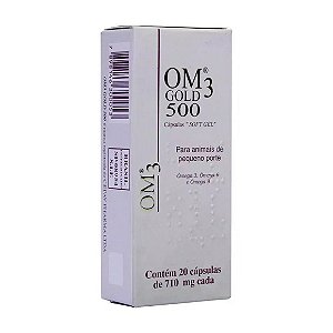 Suplemento Om3 Gold 500 até 10kg