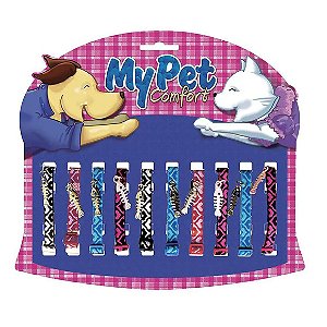 Display Comfort Coleira Gatos Peixinho - 10 unidades 10 unidades