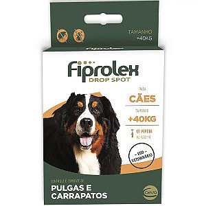 Antipulgas Fiprolex Cães Drop Spot +40kg 4,02 ml