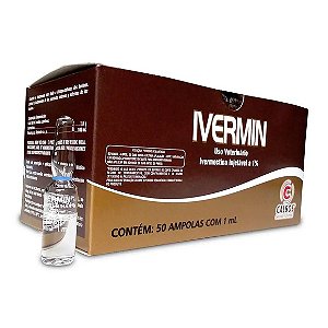 Ivermin 1% Calbos 50 Unidades