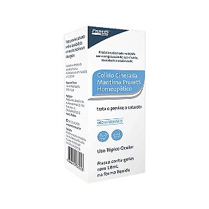 Colírio Cinerária Marítima Uso Veterinário 10 ml