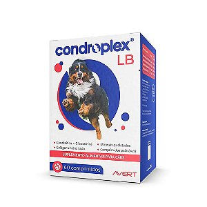 Suplemento Alimentar Condroplex LB para Cães 60 comprimidos