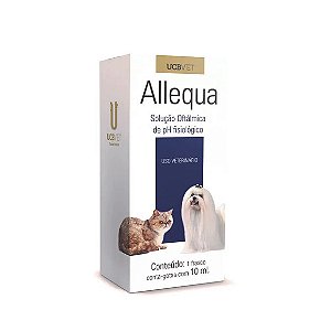 Colírio para Cachorros e Gatos Allequa UCB Vet 10 ml
