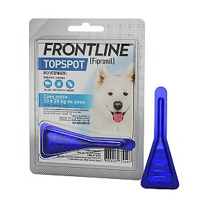 Antipulgas e Carrapatos Frontline Topspot Cães entre 10 e 20 kg 1,34 ml