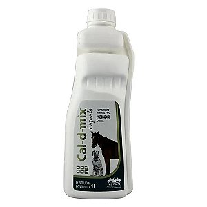 Suplemento Mineral Cal-d-mix LíquidoVetnil 1 L
