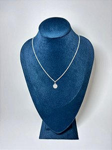Colar Circulo Micro Zircônia
