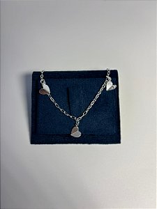 Pulseira Coração Detalhado