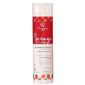 [AG] - SHAMPOO MORANGO E CHANTILLY PARA CABELOS QUEBRADIÇOS E SEM VIDA 300ml