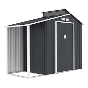 Depósito para Jardim ARK MOD Metal Cinza