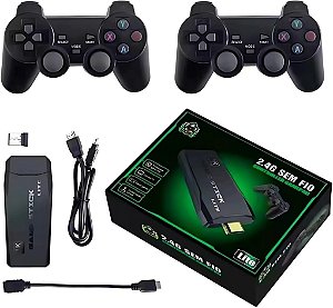 CONTROLLER GAMEPAD 2.4G WIRELESS PRETO LITE