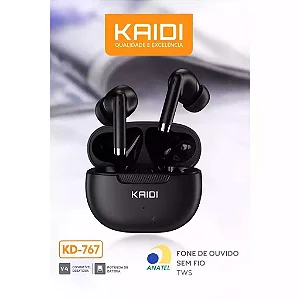 Fone Bluetooth KD-767 PRETO